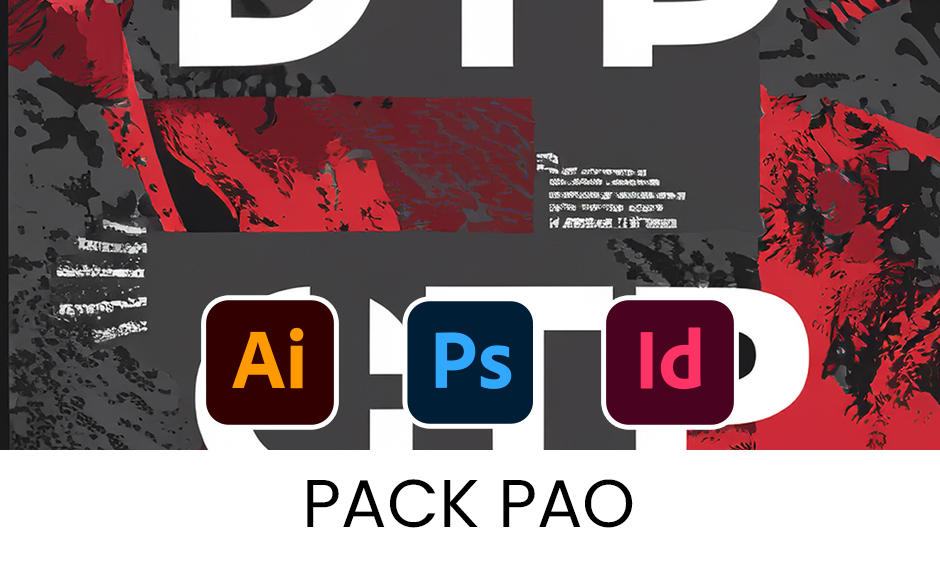 CFcs Caen | Formation Pack PAO | Illustrator, Photoshop, InDesign, Conception Graphique, PAO et Projet